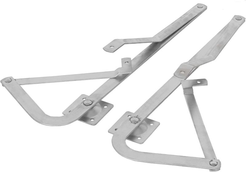 Photo 1 of HECASA 55-2 Attic Ladder Spreader Hinge Arms Replacement Counter Balance Arms Hinge Kit Compatible with 2010-Up Werner Mk 5, WU2210, W2208, W2210 Thick Zinc