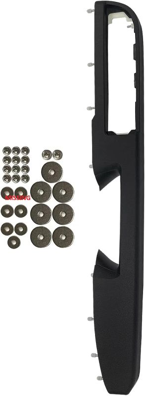 Photo 1 of Front Driver Side Armrest Repair with Door Fit for Chevrolet Chevy Silverado Suburban Tahoe Avalanche for GMC Sierra Yukon 2010-2014 84127280 (Front Driver Black)
