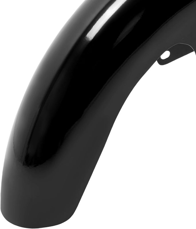 Photo 1 of KUAFU Motorcycle 21" Wrapped Front Fender Compatible with 1994-2013 Harley Bagger Touring Road King Electra Street Road Glide Fit for 120 / R21 Wheel Mudguard Powder Coated Steel Black