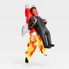 Photo 1 of one size fits most hyde & eek boutique adult inflatable jet pack costume  