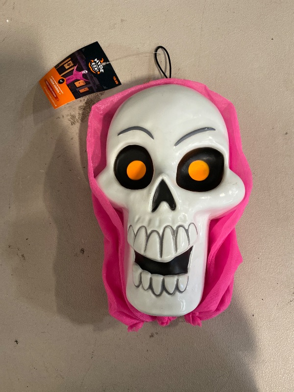 Photo 1 of Hyde and eek 65' neon ghoul in pink glows under blacklight indoor / outdoor decor . 