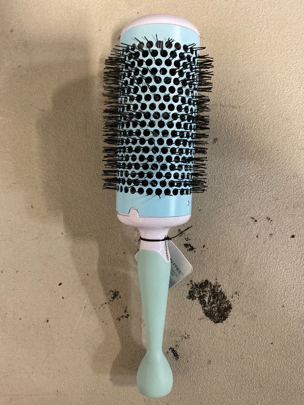 Photo 1 of Cricket Friction Free 1.5” Thermal Brush – Seamless Ceramic Barrel for Blowout and Curling, Ion-Infused Tourmaline Bristles, Anti-Static Styling, Non-Slip Grip, Professional for All Hair Types