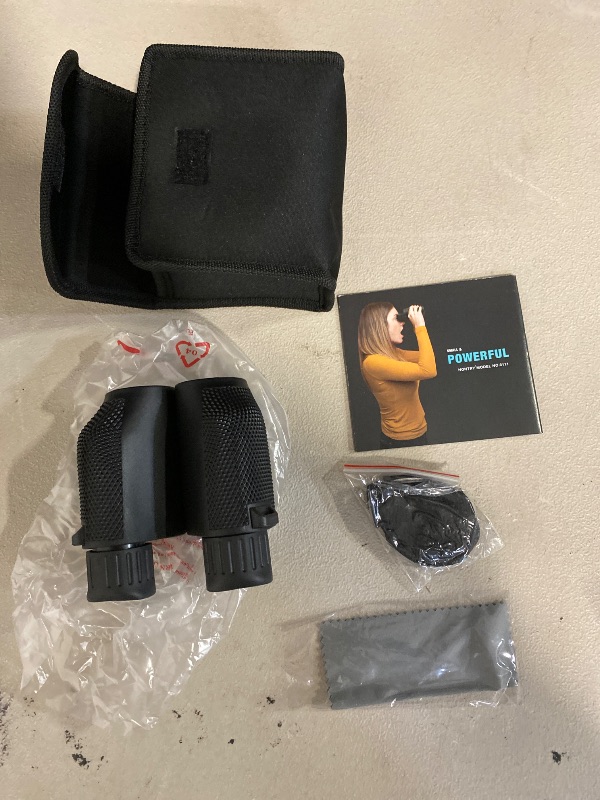 Photo 1 of Hontry Binoculars for Adults and Kids, 10x25 Compact Binoculars for Bird Watching, Theater and Concerts, Hunting and Sport Games