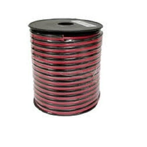 Photo 1 of 12 Gauge R-B 2 Conductor Zip 100 ft. General Purpose Hookup Wire