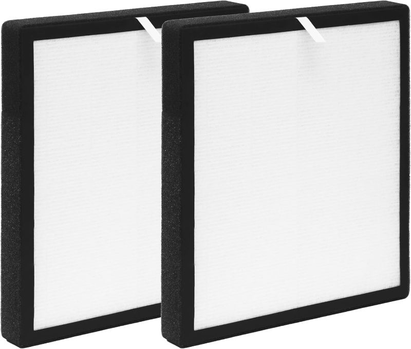 Photo 1 of TZ-K2 Filter Replacement, Compatible with ToLife TZ-K2 Air Purifier, 3-in-1 H13 True HEPA Filter, Activated Carbon and Pre-filter, TZ-K2-A, 2Pack