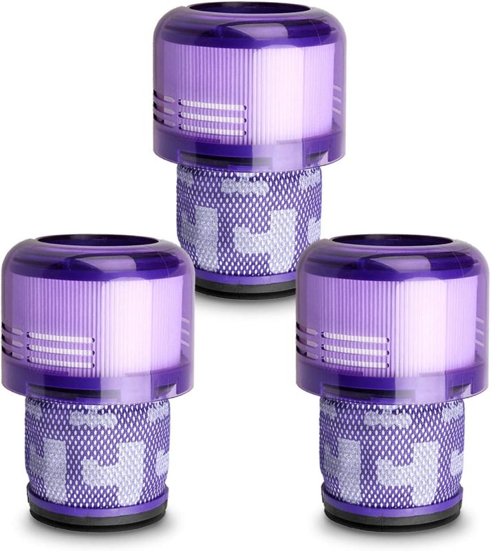 Photo 1 of 3 Pack Vacuum Filters Replacement Parts Compatible with Dyson V11 Torque Drive V11 Animal V11 Complete V11 Extra V15 Detect V15s Detect Submarine Vacuums, Compare to Part 970013-02