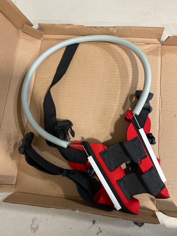 Photo 1 of Ring Harness for Blind Dogs, Safety Guiding Device with Adjustable Ring - Red, Small