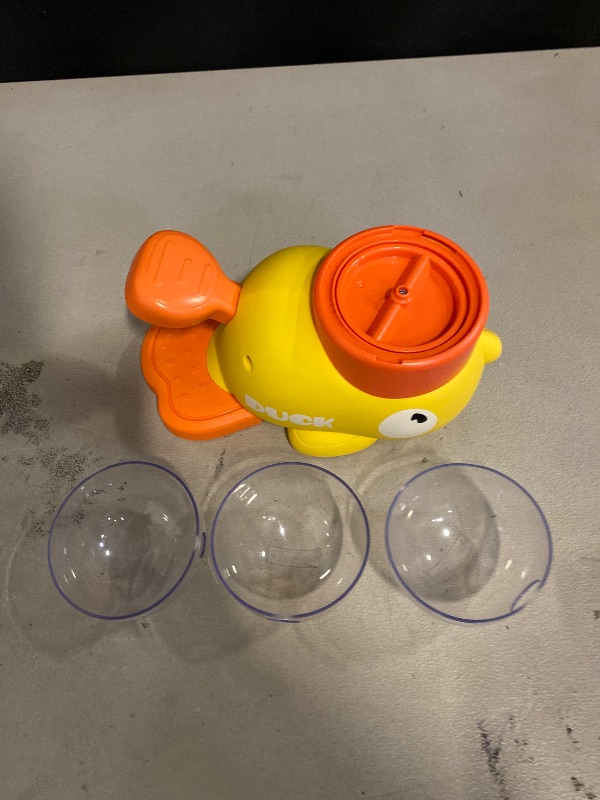 Photo 1 of Dog Interactive Treat Dispenser Toy, Food Puzzle Slow Feeder, 2-in-1 Durable Cute Duck Shaped Design for Small Medium Dogs and Cats, Interactive IQ Training Reduces Bloating