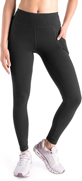 Photo 1 of M Yogipace Tall Women's High Waisted Extra Long Yoga Leggings with Pockets Ankle Length Workout Active Pants