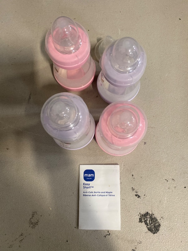 Photo 1 of 5oz Easy Start Anti-Colic Baby Bottles, Slow Flow with Bonus Medium Flow Nipple, Reduces Colic, Gas, & Reflux, Easy-to-Clean, BPA-Free, Baby Bottles for Newborns, 0-3 Months