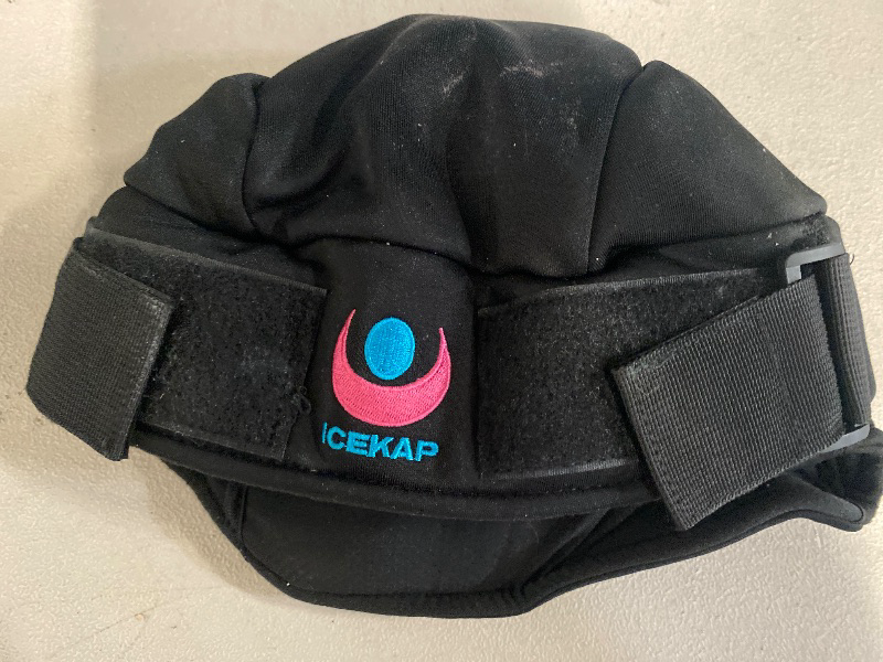 Photo 1 of Cold Cap for Migraine Relief & Chemo, Longer Lasting Cold Swappable Gel Packs, Adjustable Compression, Class 1 Medical Device for Scalp, Concussion Relief, Chemo. Fitted Sizes, Machine Washable