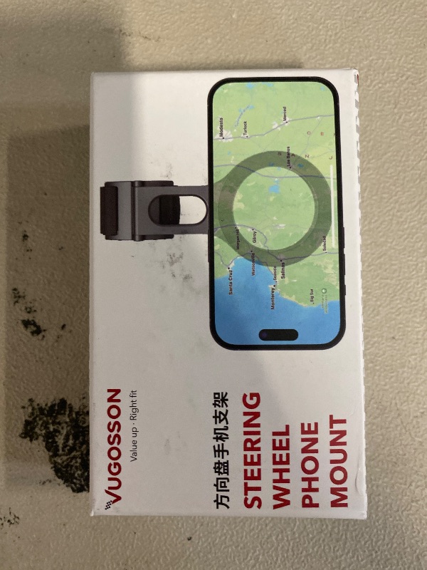 Photo 1 of Magnetic Phone Holder for Stroller Bar, Compatible with MagSafe (Strong Magnet) - 180° Adjustable for Gym, Home Fitness Bikes, Shopping Cart, with Adjustable Strap, All Phone (Magnetic Ring Included)