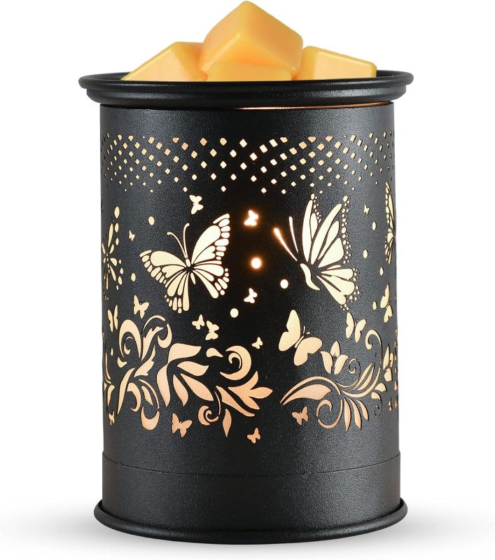 Photo 1 of Metal Wax Warmer,Wax melt Warmer,Candle Wax Burner, Electirc Wax Melt Warmer Candle Melter as Gifts for Moms Grandma Women Girls