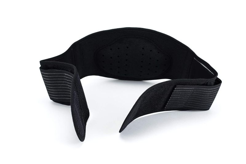Photo 1 of ObusForme Back Support Belt with Built-in Lumbar Support | Lower Back Brace | Elastic Abdominal Support | Breathable, Lightweight Compression Band (Medium/Large)