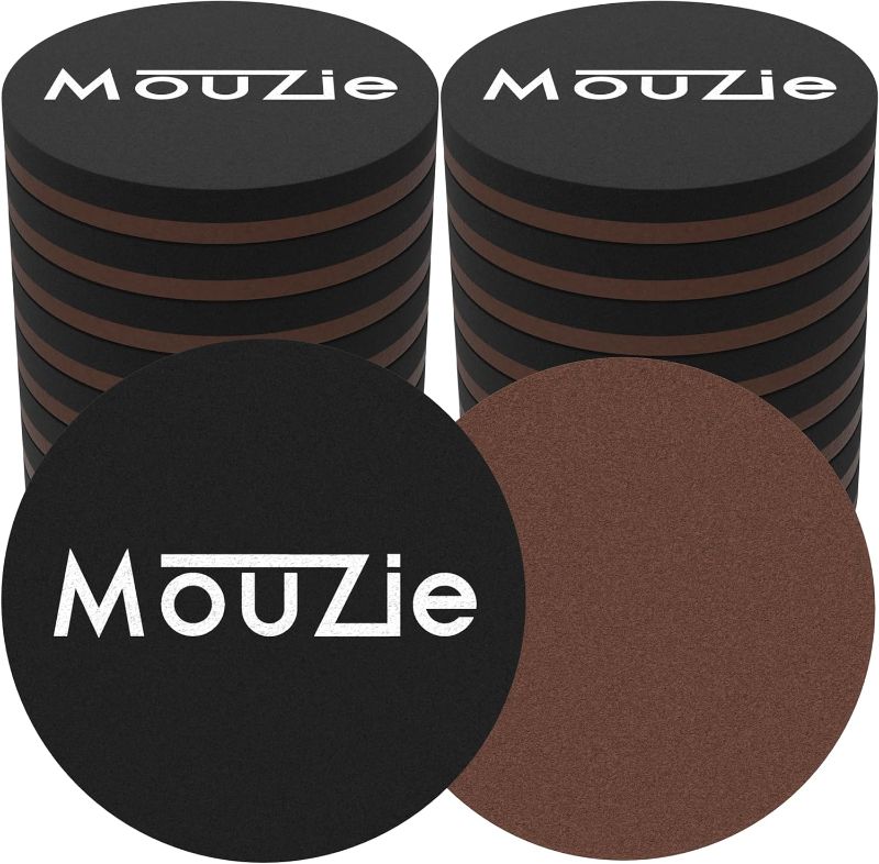 Photo 1 of 16 Brown 3 1/2 Inch Reusable Heavy-Duty Mover Large Appliance and Furniture Sliders Coasters Super Movers Tool Pads for Easy Moving Over Hardwood Concrete Tile Wood Floors no Lifter Included