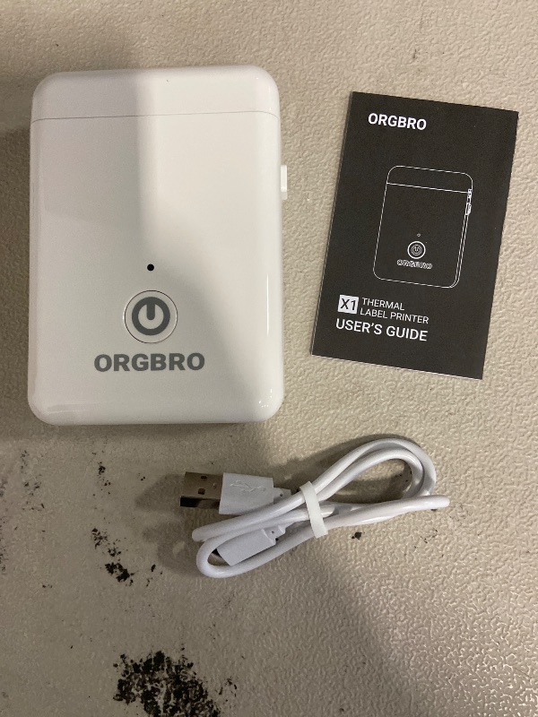 Photo 1 of Label Maker Machine with Tape, X1 Portable Bluetooth Mini Label Printer, Support Pre-Cut & Continuous Label, Wireless Small Label Makers with Versatile App for School Home Office Organization