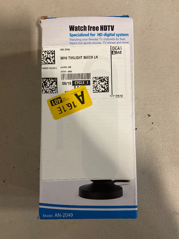 Photo 1 of 2025 TV Antenna for Local Channels tv Antenna Outdoor 999+ Miles Long Range Indoor/Outdoor tv Antenna for Smart 16.5ft Cable HD Antenna Supports 4K 8K1080p