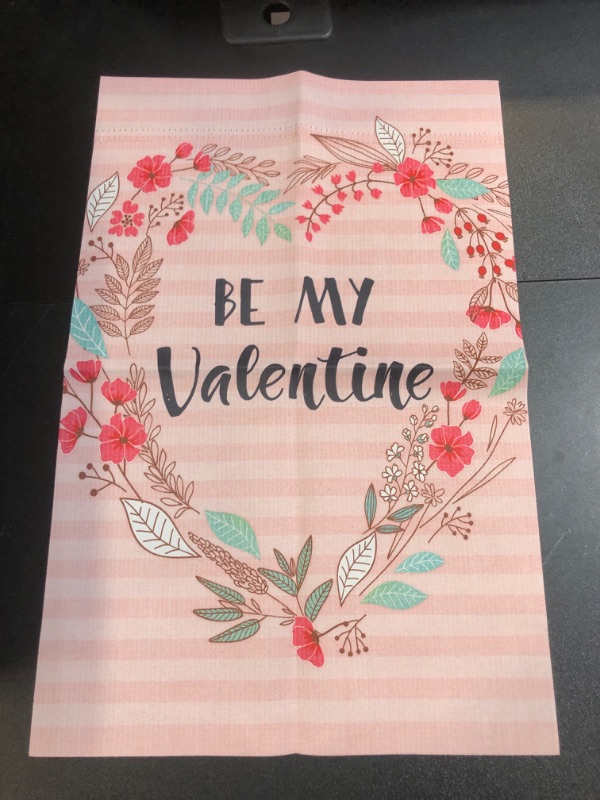 Photo 1 of 2 Pack Valentine's Day Garden Flag 