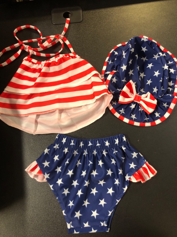 Photo 1 of 3pcs Baby Swimsuit 6M