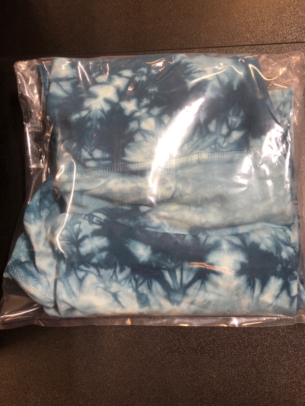 Photo 3 of Blue Tie Dye Leggings Medium 