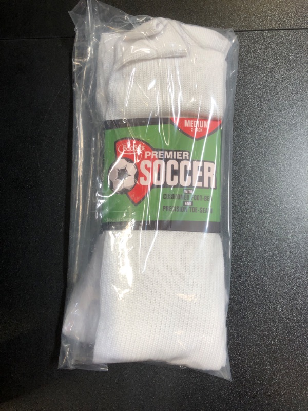 Photo 2 of 2 Pairs White Socks Medium 