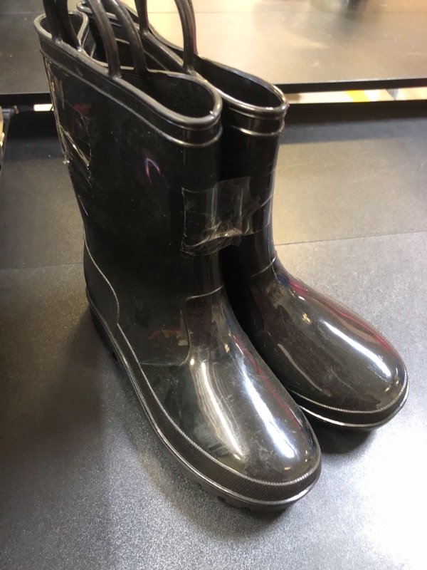 Photo 1 of Black Rain Boots Women's 5