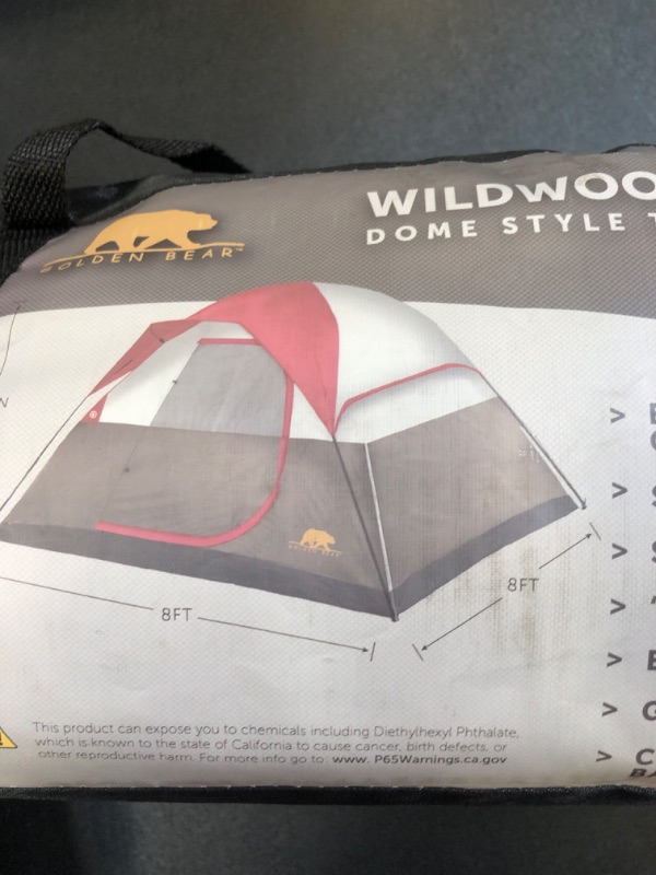 Photo 1 of Golden Bear Adventure 4-Person Dome Tent 8'x8'