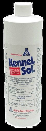 Photo 1 of Alpha Tech Pet Inc. KennelSol Germicidal Detergent & Pet Deodorant, 16-oz bottle