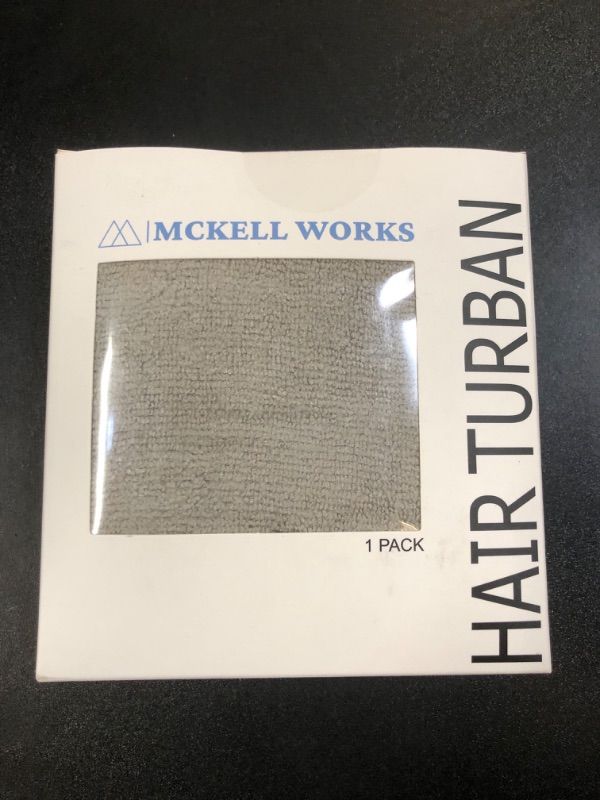 Photo 2 of | Microfiber Hair Towel | Microfiber Hair Towel Wrap | Microfiber Hair Towel for Curly Hair | Single Pack Microfiber Hair Wrap