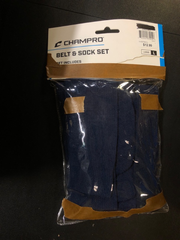 Photo 2 of Champro Baseball Belt and Sock Set - Large 
