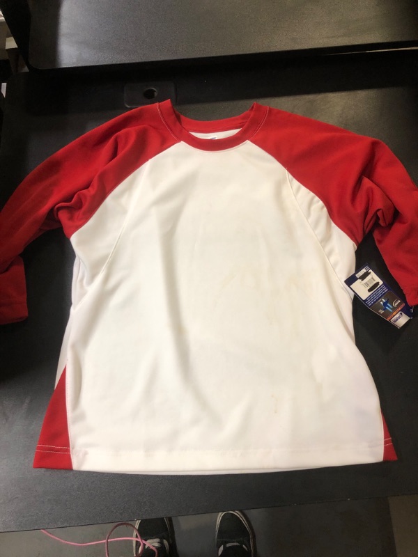 Photo 2 of Champro Youth Baseball Dry Gear Performance 3/4 Sleeve Shirt Medium 