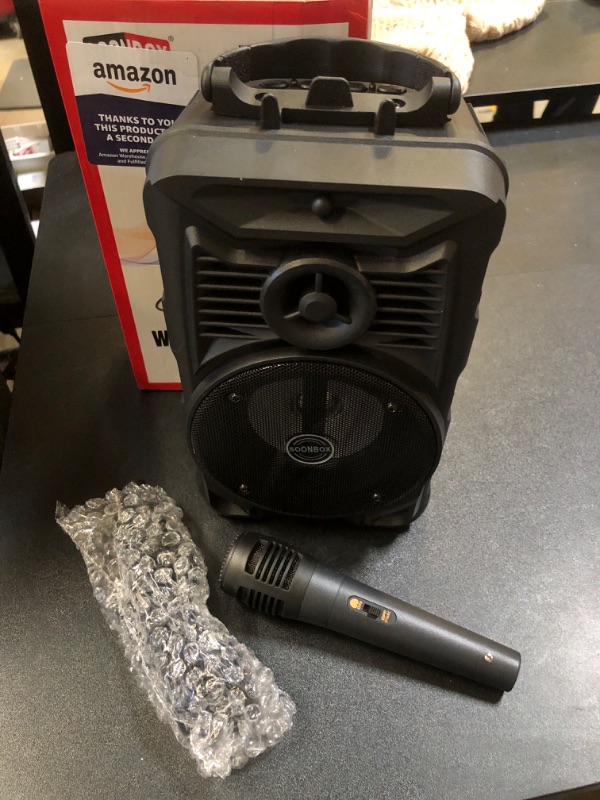 Photo 2 of Singsation Karaoke Machine, 5.0 Portable Bluetooth 4" Speaker Dynamic Loudspeake
