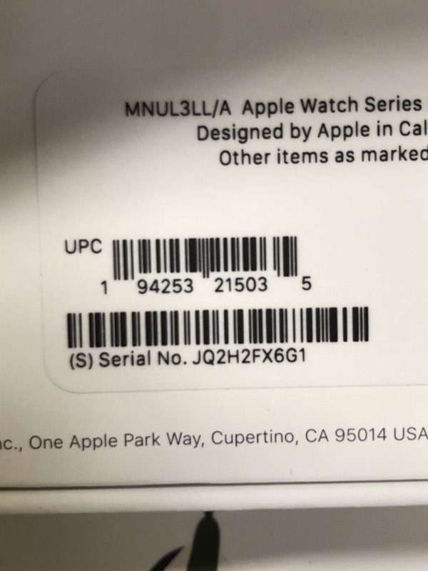 Photo 4 of Apple Watch Series 8 GPS 45mm Midnight Aluminum Case with Midnight Sport Band - M/L
