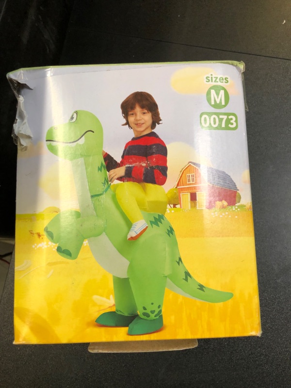 JUROSAICA Inflatable Costume Kids Inflatable Dinosaur Costume ...