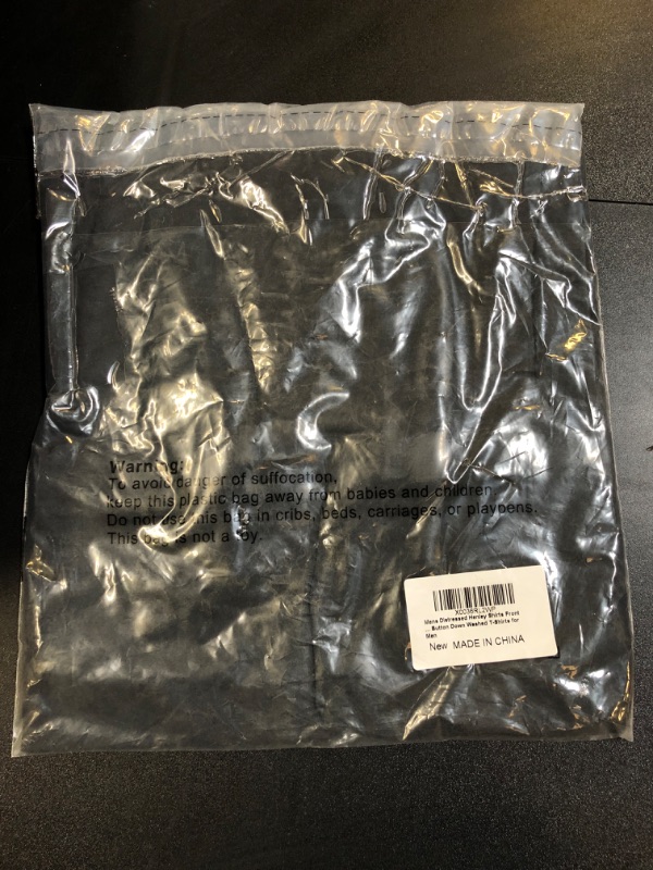 Photo 1 of Mens Distressed Henley Shirts Retro Short/Long Sleeve Tee Shirts Casual Button Down Washed T-Shirts for Men 1-black Large