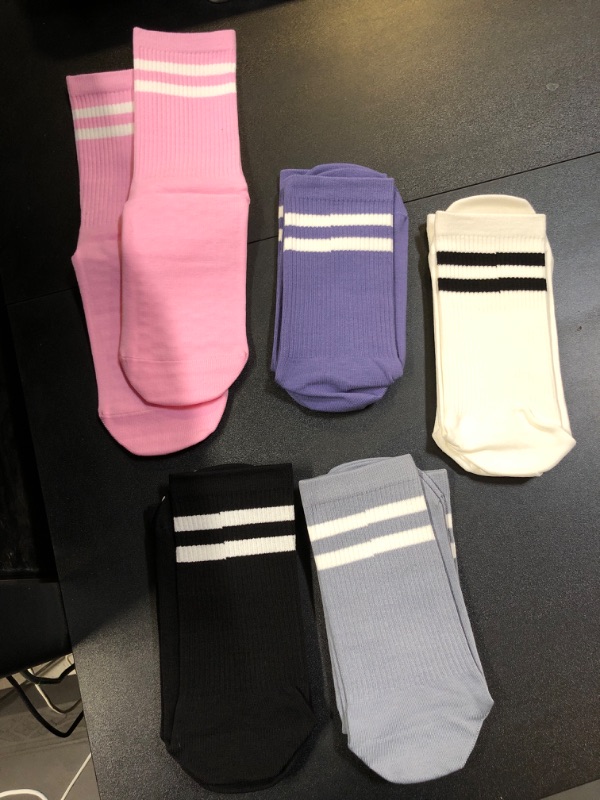 Photo 1 of 5 Pairs Yoga Socks 