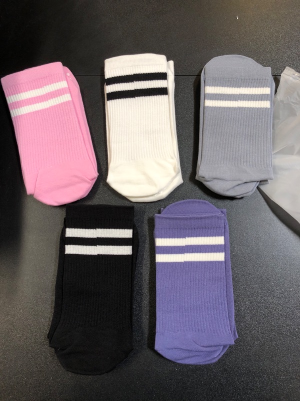 Photo 1 of 5 Pairs Yoga Socks 