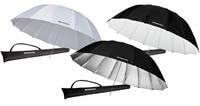 Photo 1 of Westcott 7-Foot Umbrella Bundle - Includes Silver, White and Diffusion Varieties for Soft Portrait Photography Lighting
