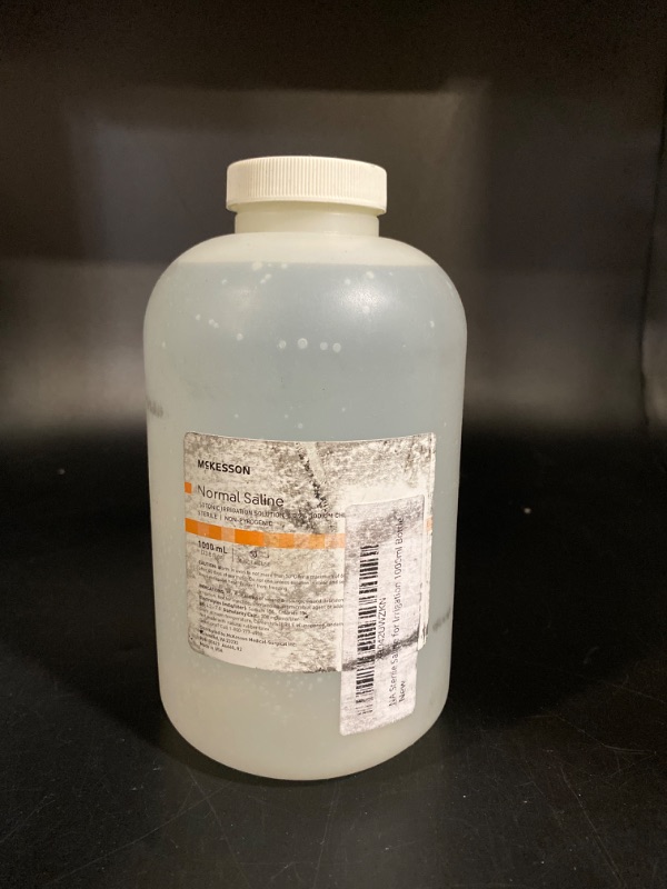 Photo 2 of NA Sterile Saline for Irrigation 1000ml Bottle
