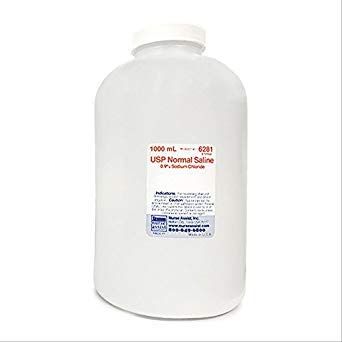 Photo 1 of {EXP 01/03/2026} NA Sterile Saline for Irrigation 1000ml Bottle
