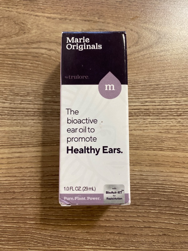 Photo 2 of Marie Originals Organic Ear Oil - Swimmer's Ear Prevention, Earache Relief, and Wax Removal | All-Natural Eardrops with Mullein, Garlic - Suitable for Kids, Adults, Babies, and Dogs
