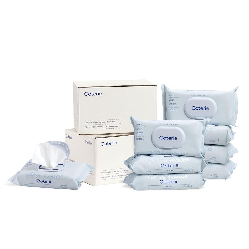 Photo 1 of Coterie Baby Wipes, 4 Packs, 224 Wipes