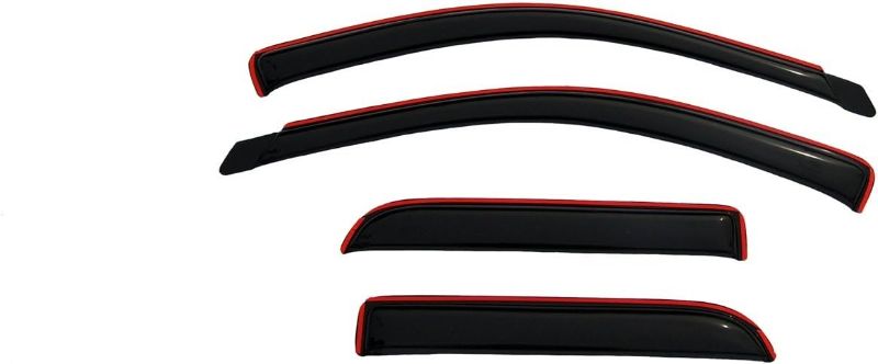 Photo 1 of Auto Ventshade [AVS] In-Channel Ventvisor / Rain Guards | Fits 2002 - 2008 Dodge RAM 1500, 2003 - 2009 Dodge RAM 2500/3500 Quad Cab- Smoke, 4 pcs.| 194623
