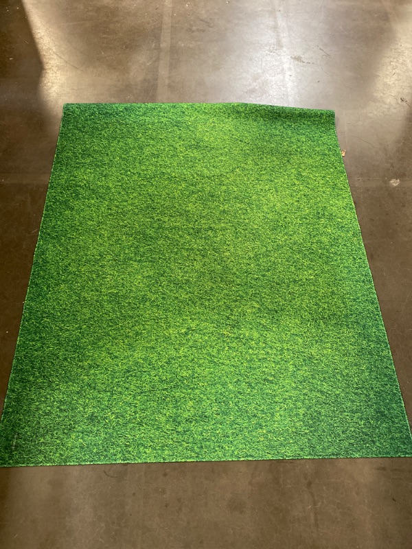 Photo 2 of Kate Green Grassland Rubber Floor Mat Photography, 5x4ft
