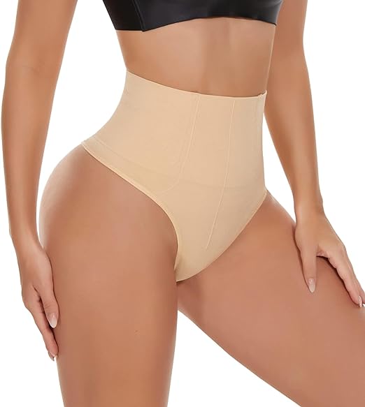 Photo 1 of {M} SEXYWG Tummy Control Thong Shapewear for Women Slimming Mid Waistd Thong Panties Body Shaper
