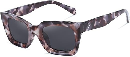 Photo 1 of Classic Women Sunglasses Fashion Thick Square Sun Glasses Chunky Frame UV400 B2471