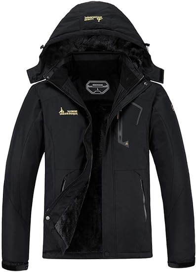 Photo 1 of {L} MOERDENG Men's Waterproof Ski Jacket Warm Winter Snow Coat Mountain Windbreaker Hooded Raincoat
