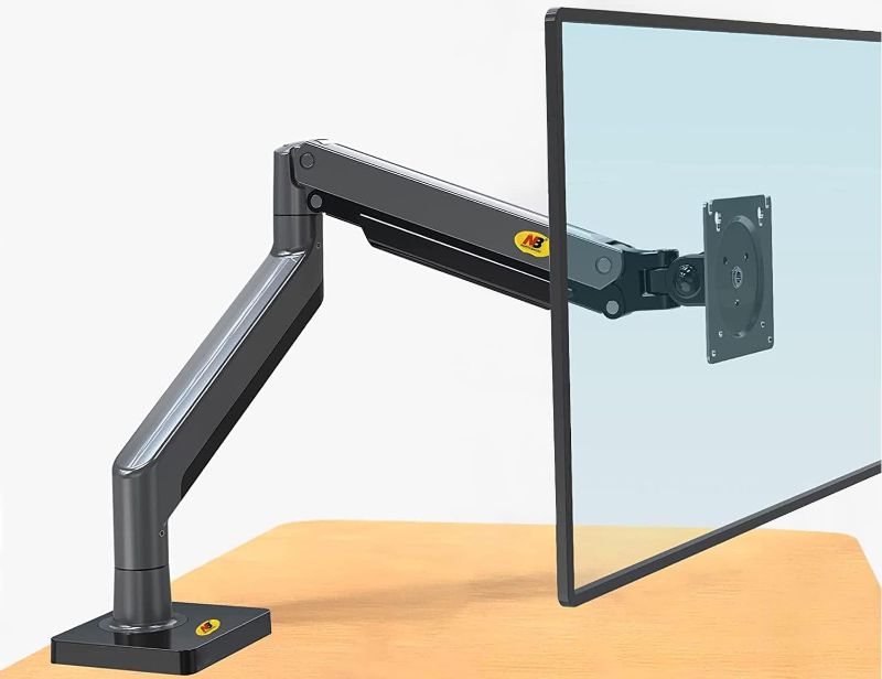 Photo 1 of NB North Bayou Monitor Arm Full Motion Swivel Monitor Mount with Gas Spring for 22''-40'' Monitors with Load Capacity from 4.4 to 26.4lbs Height Adjustable Monitor Stand
