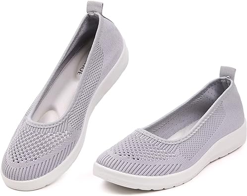 Photo 1 of {7} MUSSHOE Walking Shoes Women Breathe Mesh Slip On Sneakers Women Comfortable Lightweight
