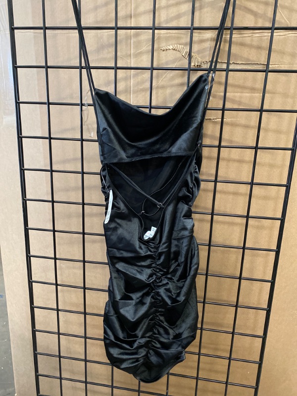 Photo 2 of [m] Better Be black midi backless dress 